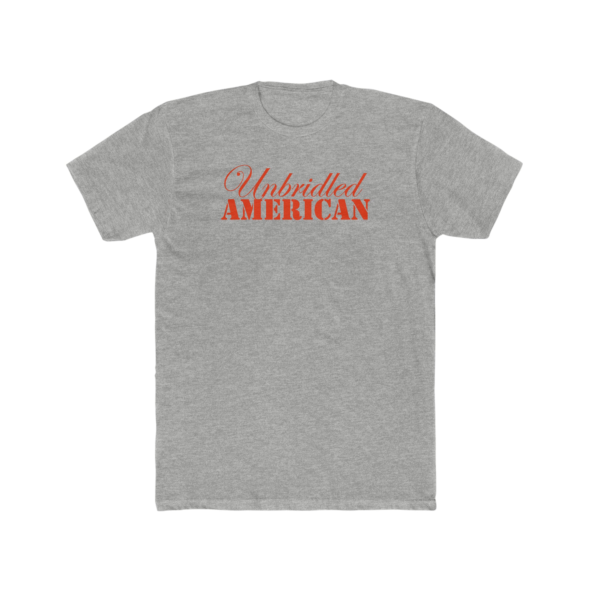 Unbridled American Men's Cotton Crew Tee