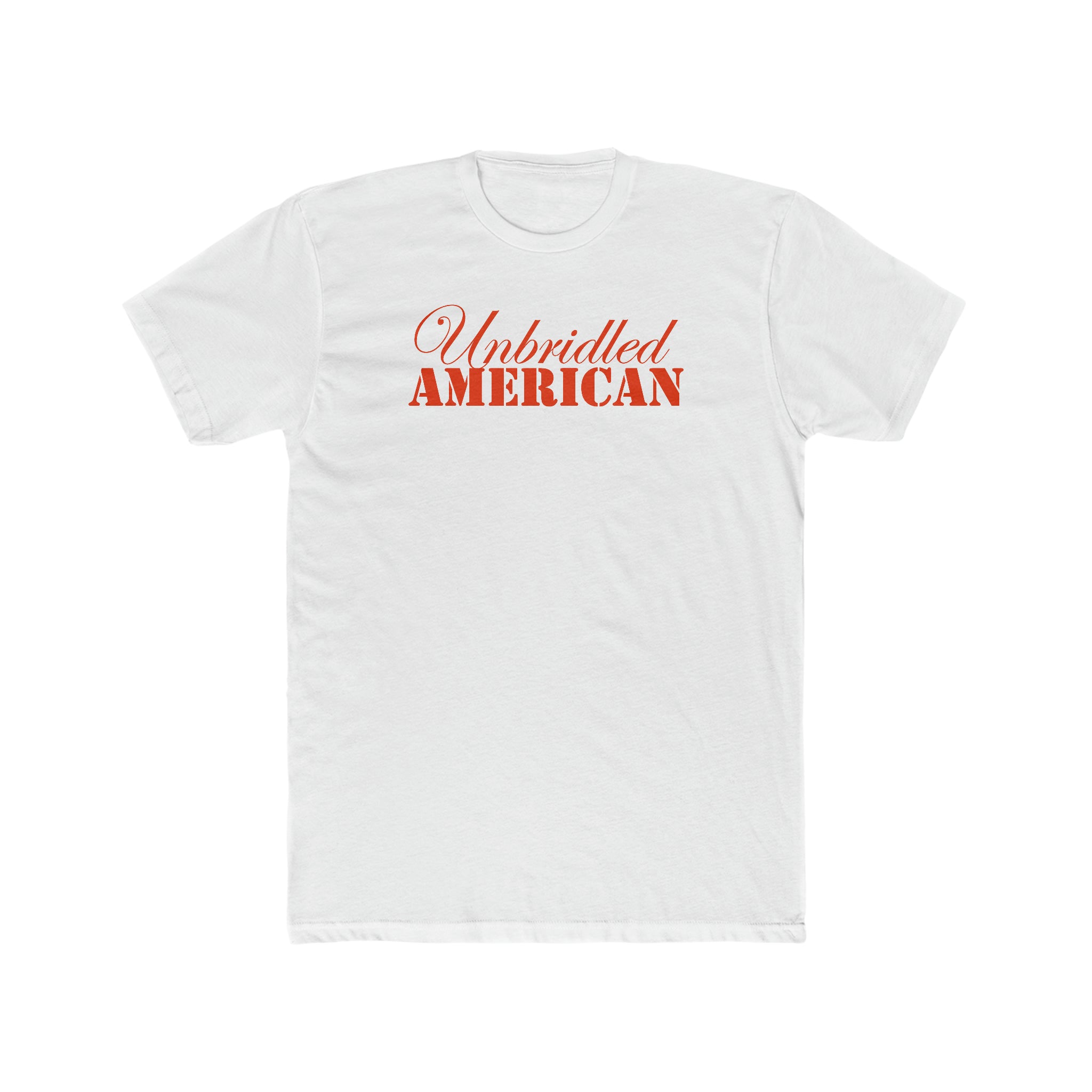 Unbridled American Men's Cotton Crew Tee