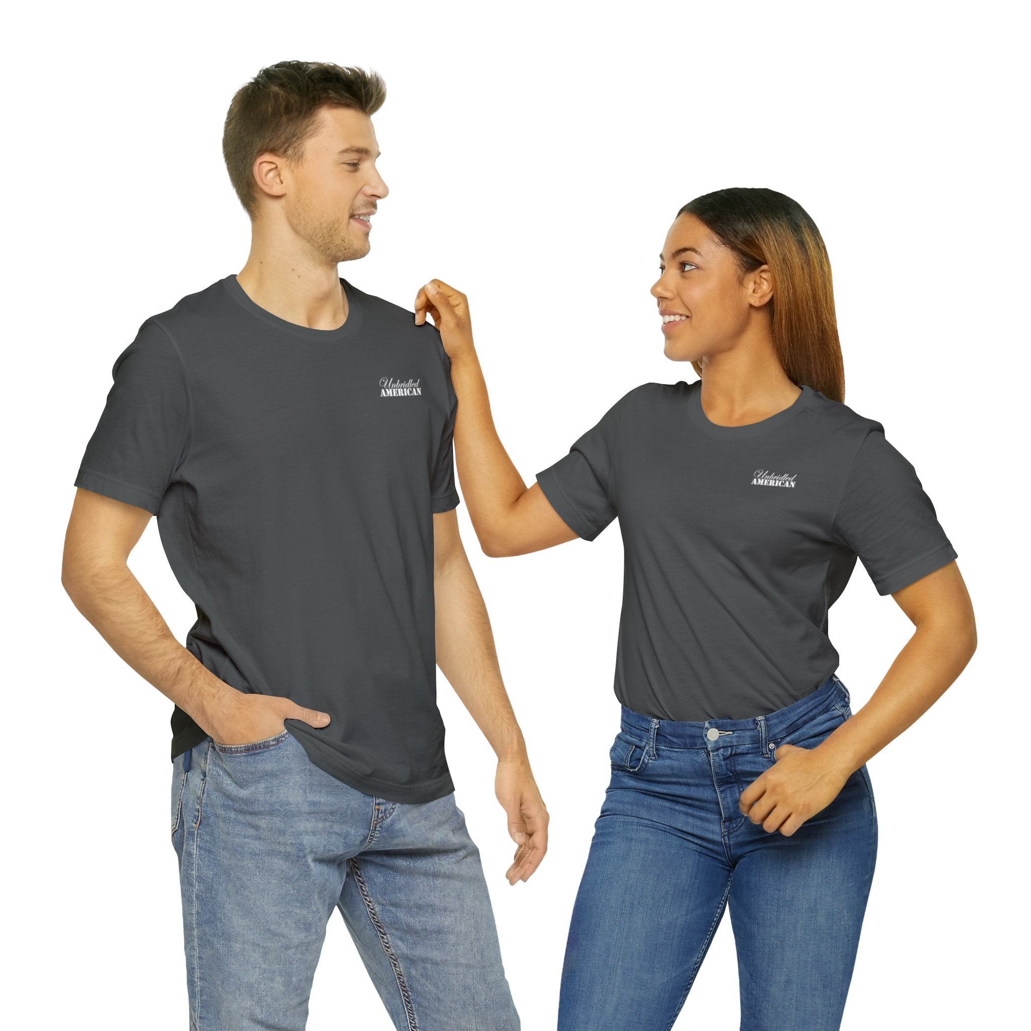 Unisex Short Sleeve Unbridled American Tee