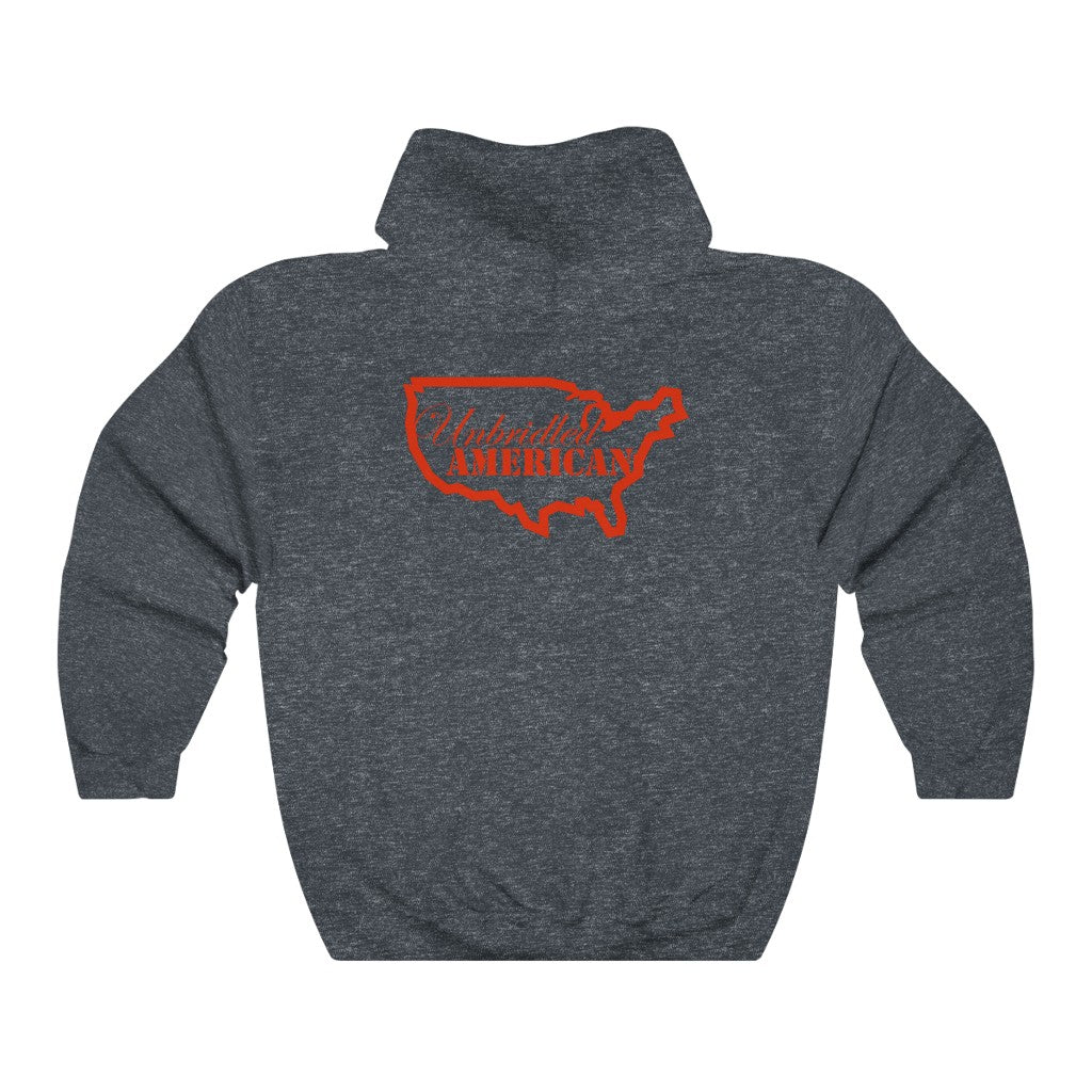 Unisex Heavy Blend™ Unbridled American Hooded Sweatshirt