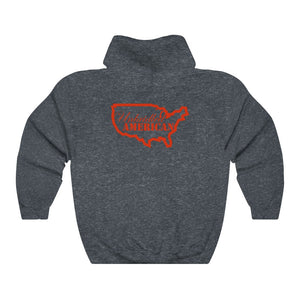 Unisex Heavy Blend™ Unbridled American Hooded Sweatshirt