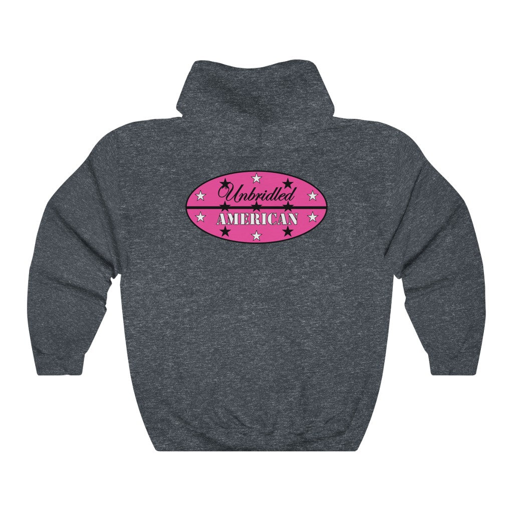 Unisex Heavy Blend™ Unbridled American Hooded Sweatshirt