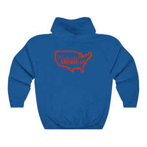 Unisex Heavy Blend™ Unbridled American Hooded Sweatshirt