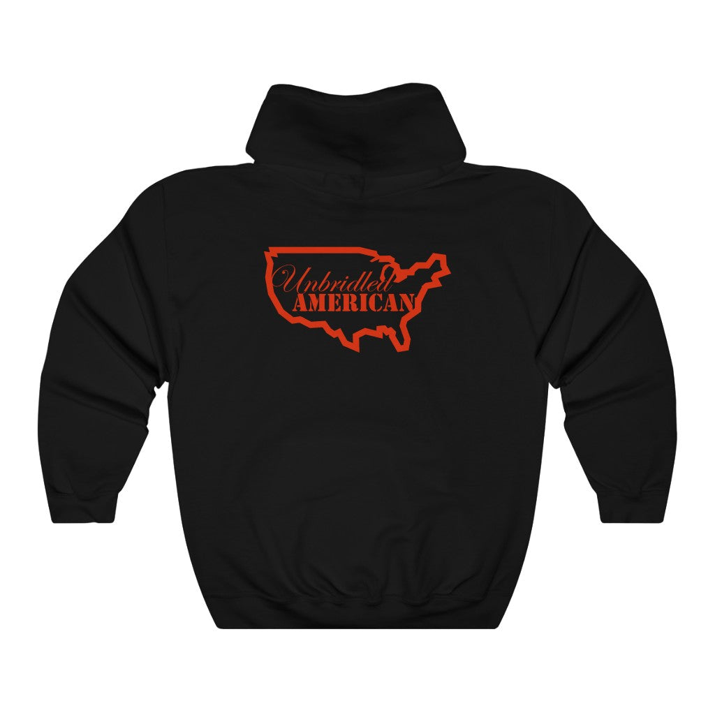 Unisex Heavy Blend™ Unbridled American Hooded Sweatshirt