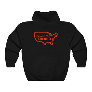 Unisex Heavy Blend™ Unbridled American Hooded Sweatshirt