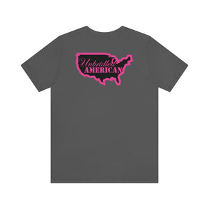 Unisex Short Sleeve Unbridled American Tee