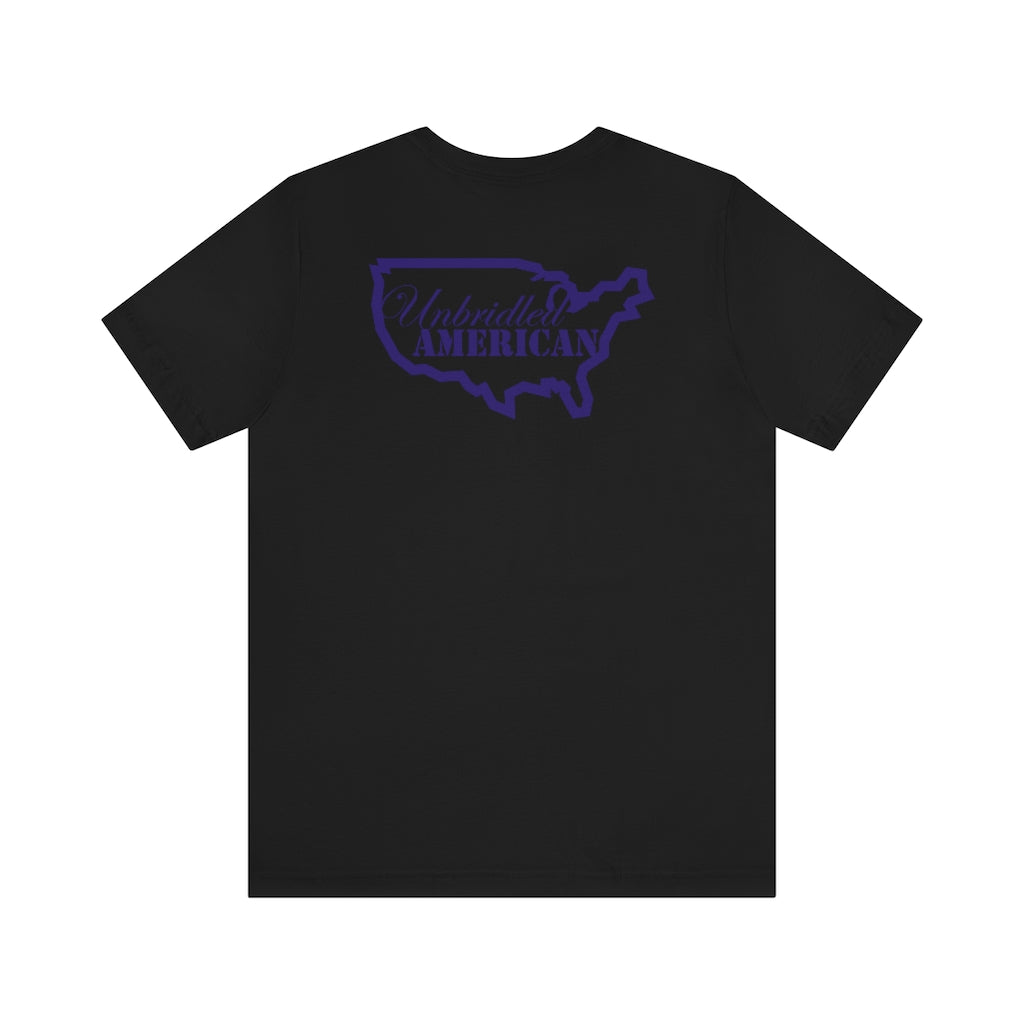 Unisex Short Sleeve Unbridled American Tee