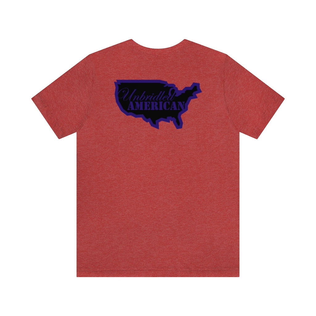 Unisex Short Sleeve Unbridled American Tee