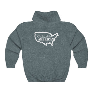 Unisex Heavy Blend™ Unbridled American Hooded Sweatshirt