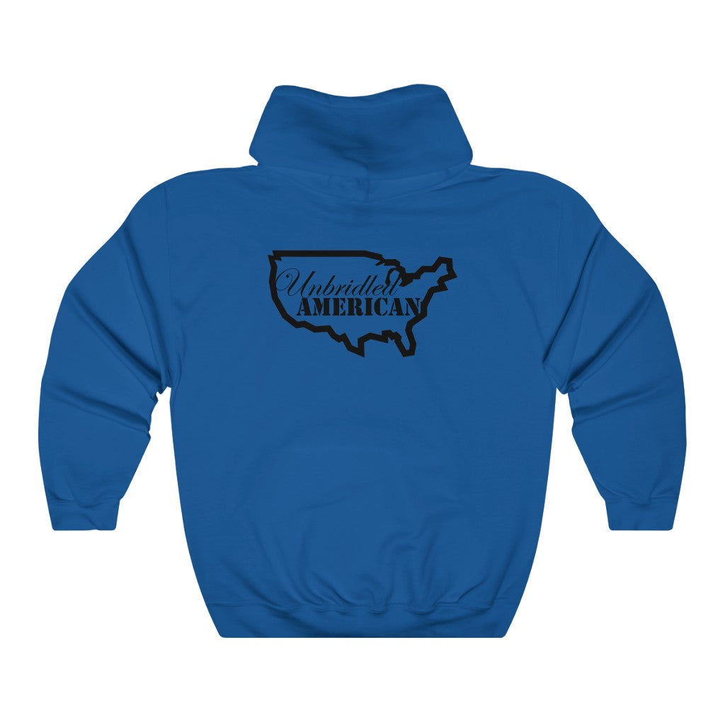 Unisex Heavy Blend™ Unbridled American Hooded Sweatshirt