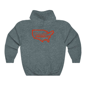 Unisex Heavy Blend™ Unbridled American Hooded Sweatshirt