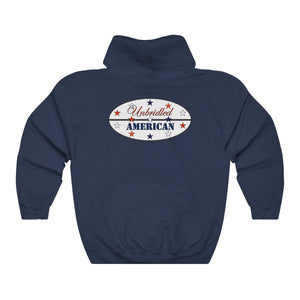 Unisex Heavy Blend™ Unbridled American Hooded Sweatshirt