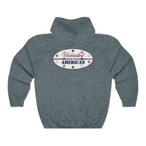 Unisex Heavy Blend™ Unbridled American Hooded Sweatshirt