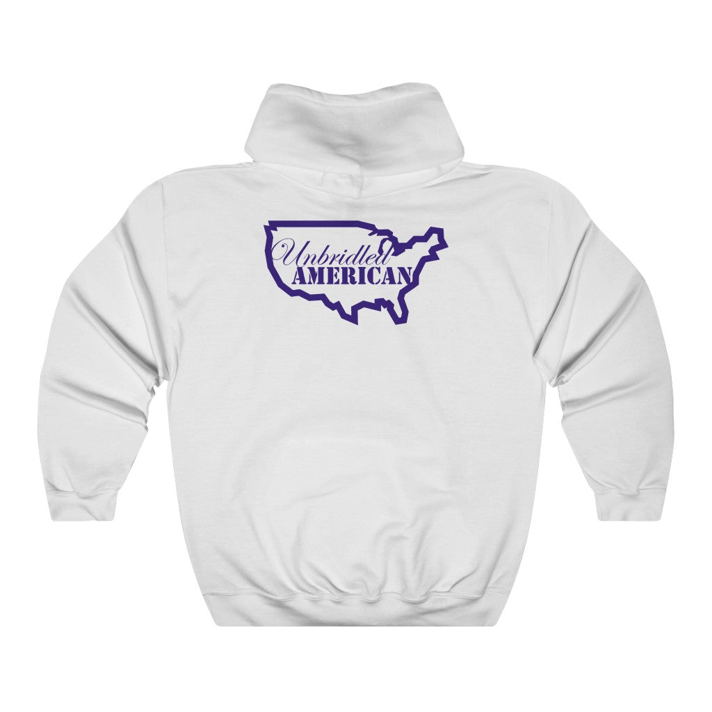 Unisex Heavy Blend™ Unbridled American Hooded Sweatshirt