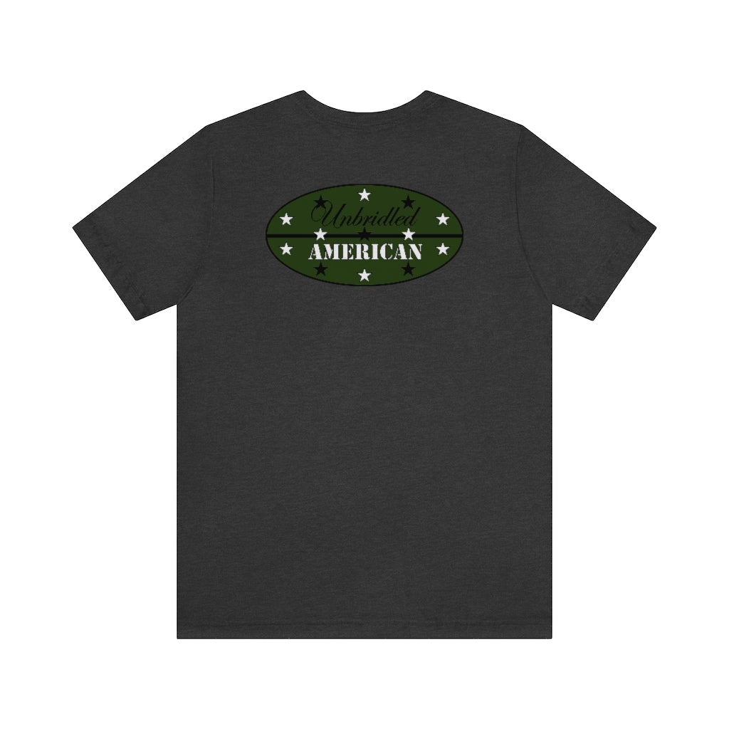 Unisex Short Sleeve Unbridled American Tee