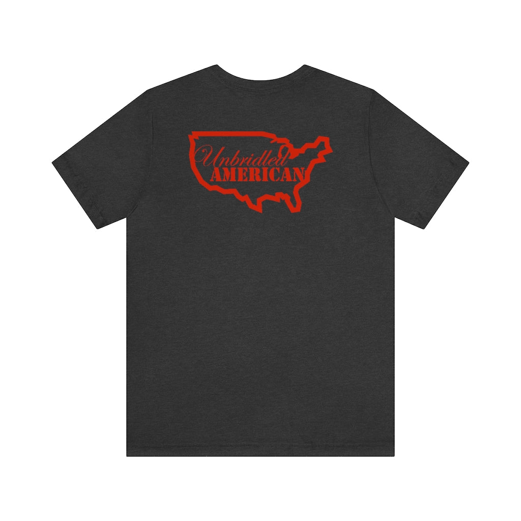 Unisex Short Sleeve Unbridled American Tee