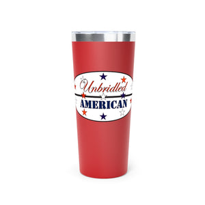 Unbridled American Copper Vacuum Insulated Tumbler, 22oz