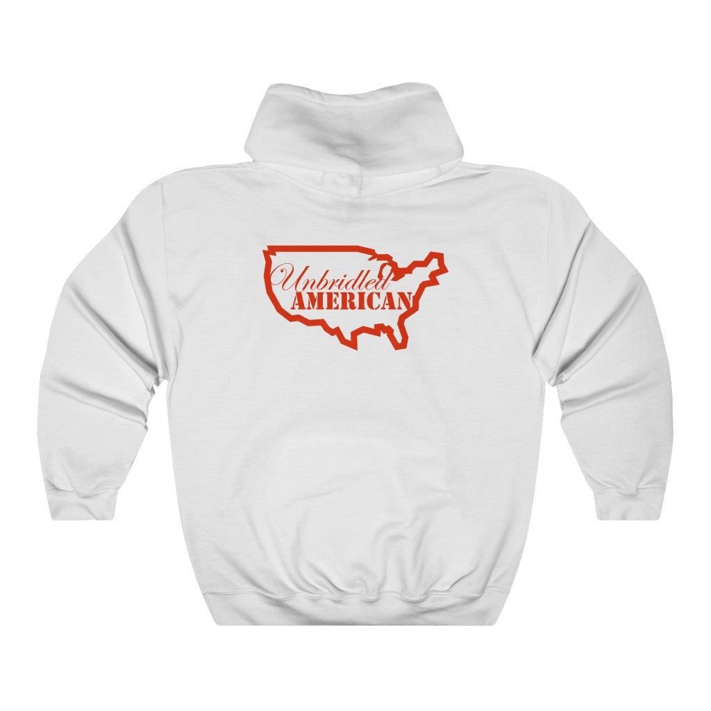 Unisex Heavy Blend™ Unbridled American Hooded Sweatshirt