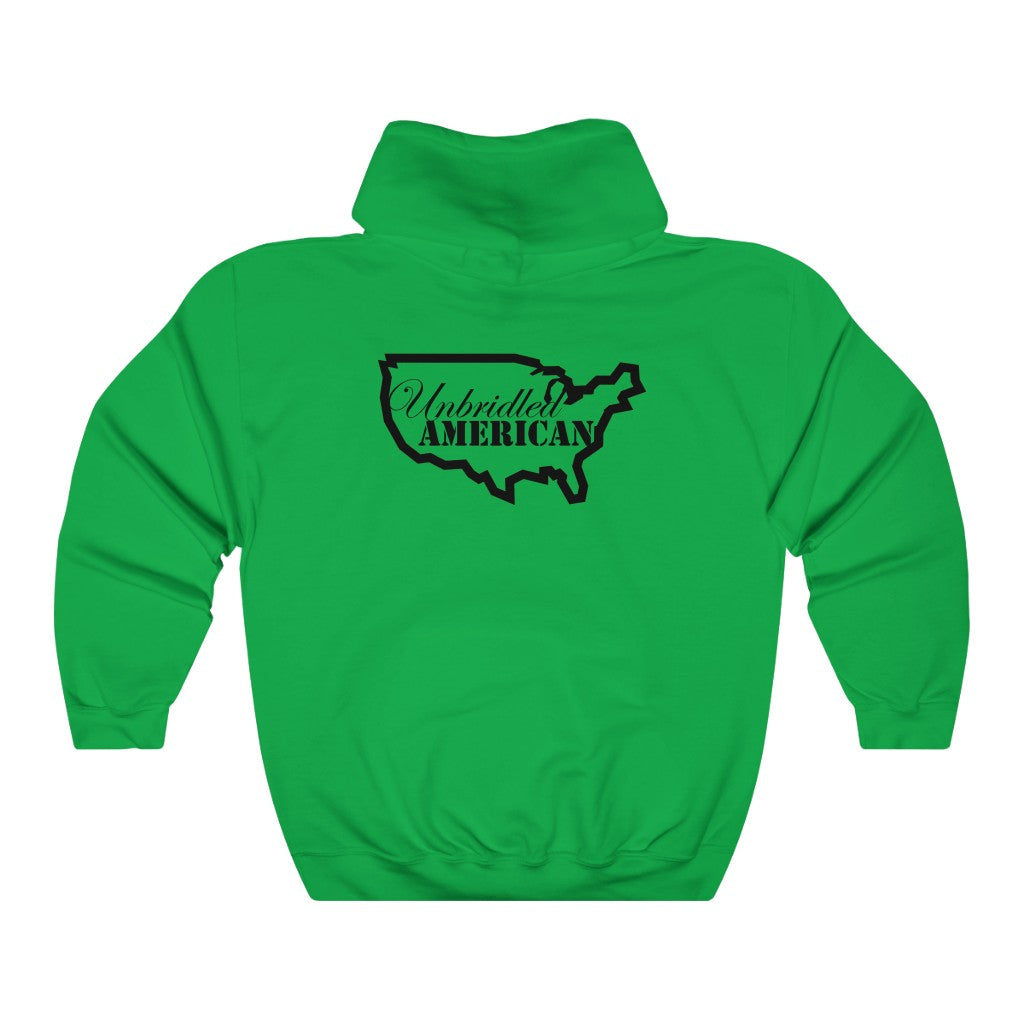 Unisex Heavy Blend™ Unbridled American Hooded Sweatshirt