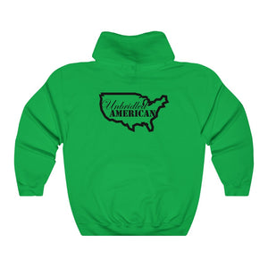 Unisex Heavy Blend™ Unbridled American Hooded Sweatshirt