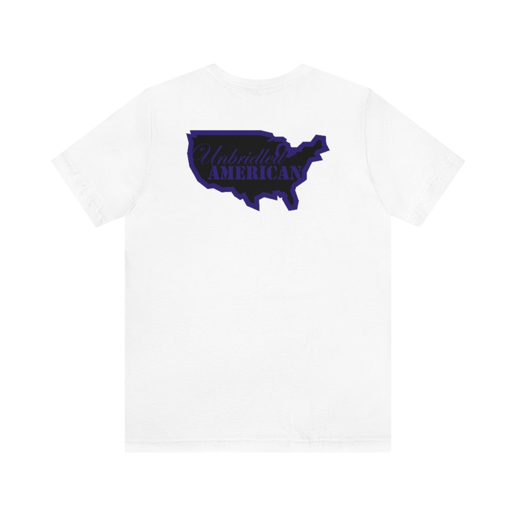 Unisex Short Sleeve Unbridled American Tee