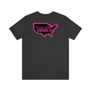 Unisex Short Sleeve Unbridled American Tee