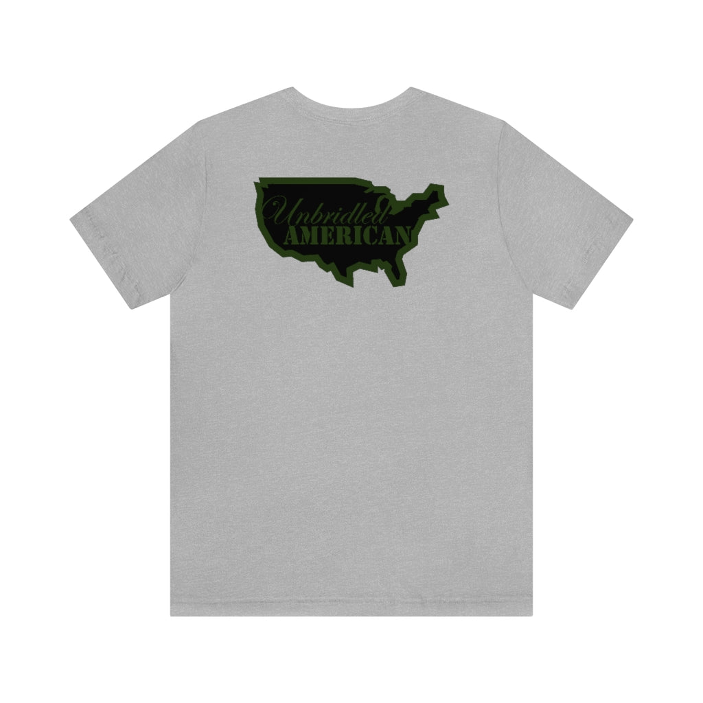 Unisex Short Sleeve Unbridled American Tee