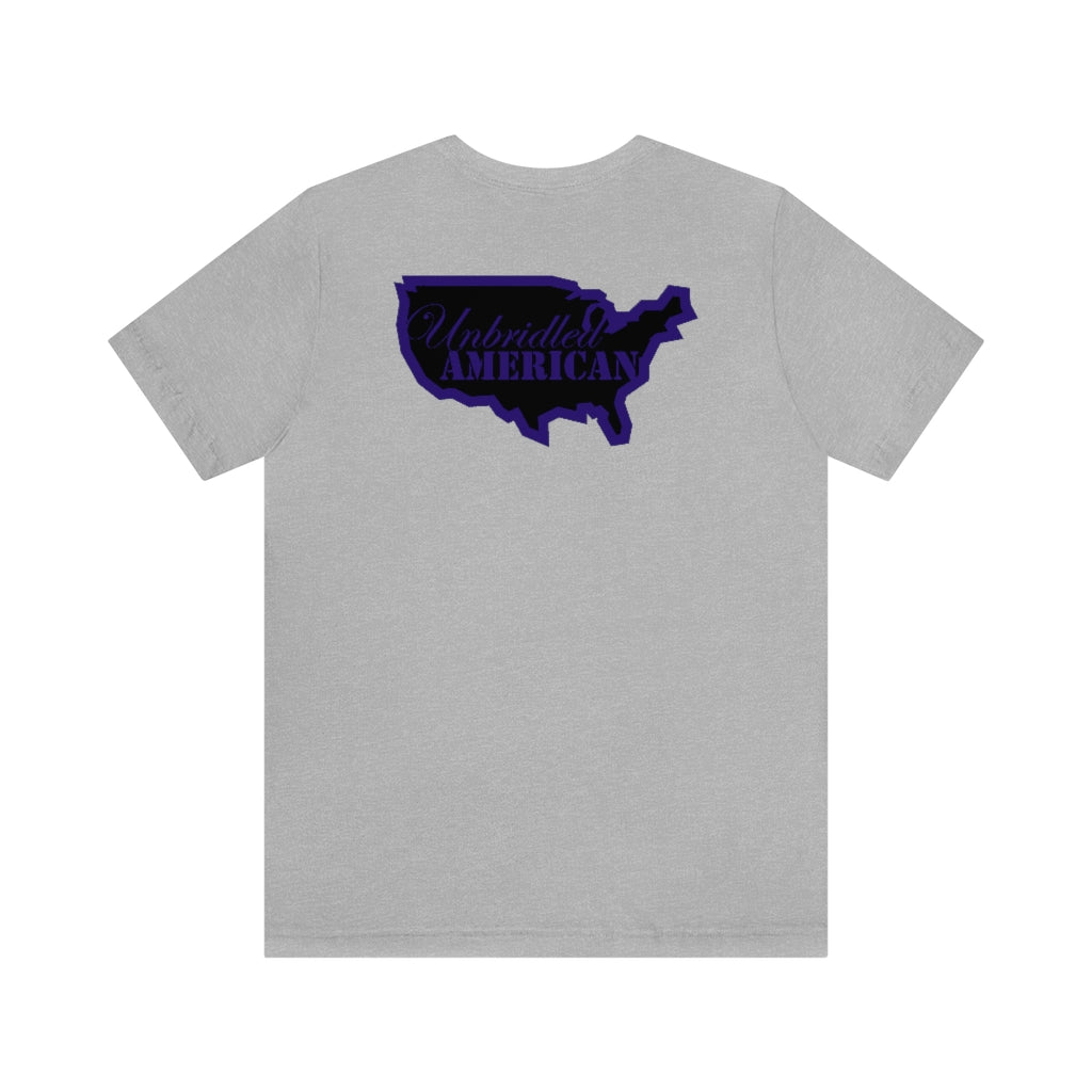 Unisex Short Sleeve Unbridled American Tee