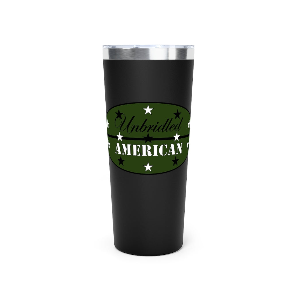 Unbridled American Copper Vacuum Insulated Tumbler, 22oz