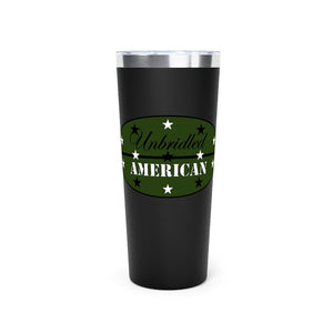 Unbridled American Copper Vacuum Insulated Tumbler, 22oz