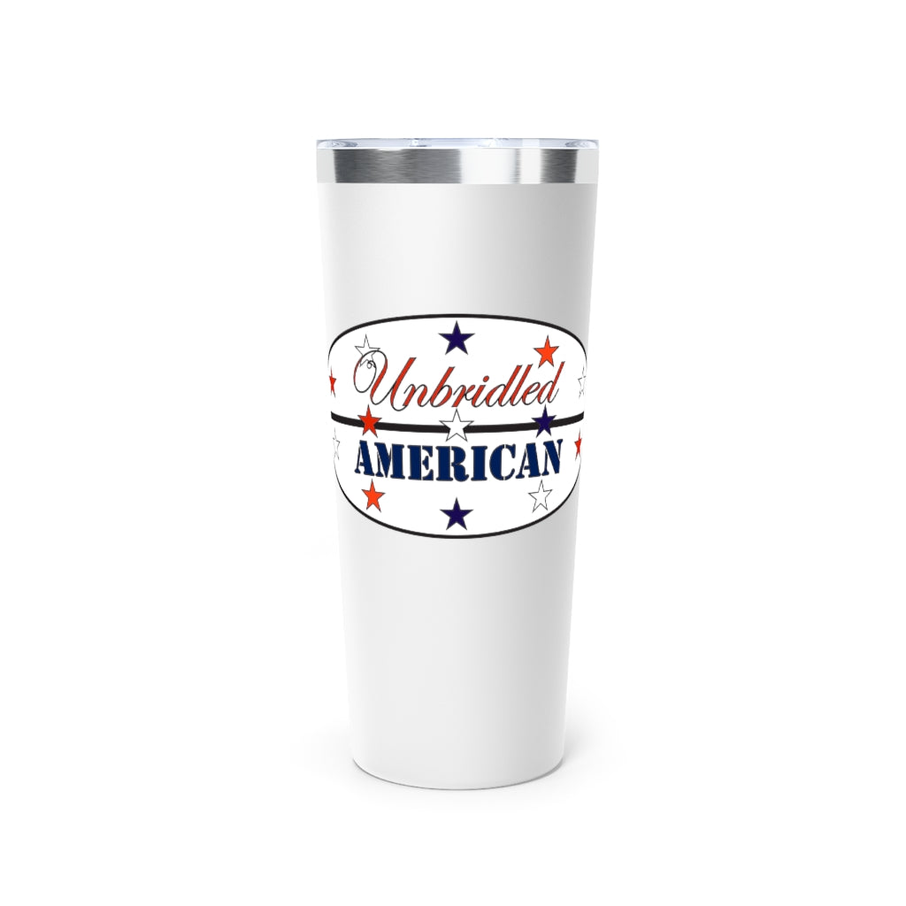 Unbridled American Copper Vacuum Insulated Tumbler, 22oz