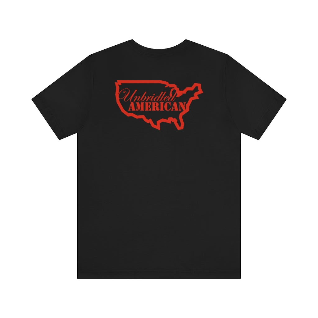 Unisex Short Sleeve Unbridled American Tee