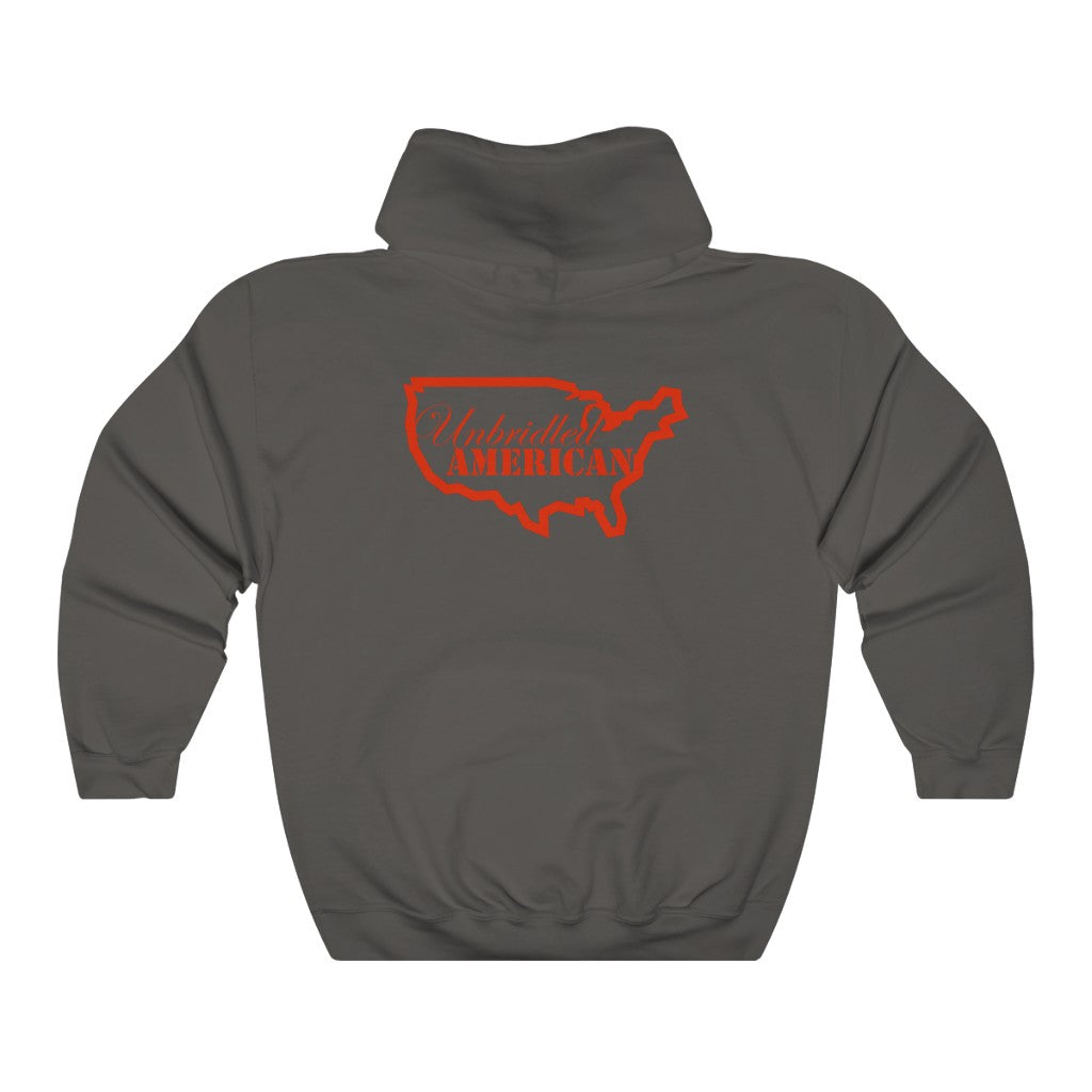 Unisex Heavy Blend™ Unbridled American Hooded Sweatshirt