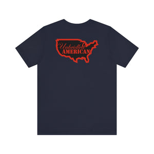 Unisex Short Sleeve Unbridled American Tee