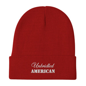 Unbridled American Embroidered Beanie